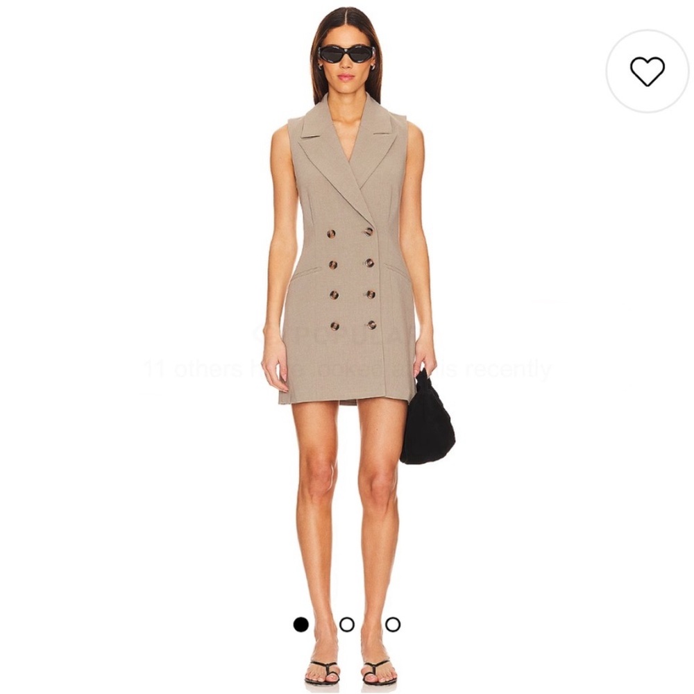 NWT Favorite Daughter The Hailee Dress in Driftwood Size 14